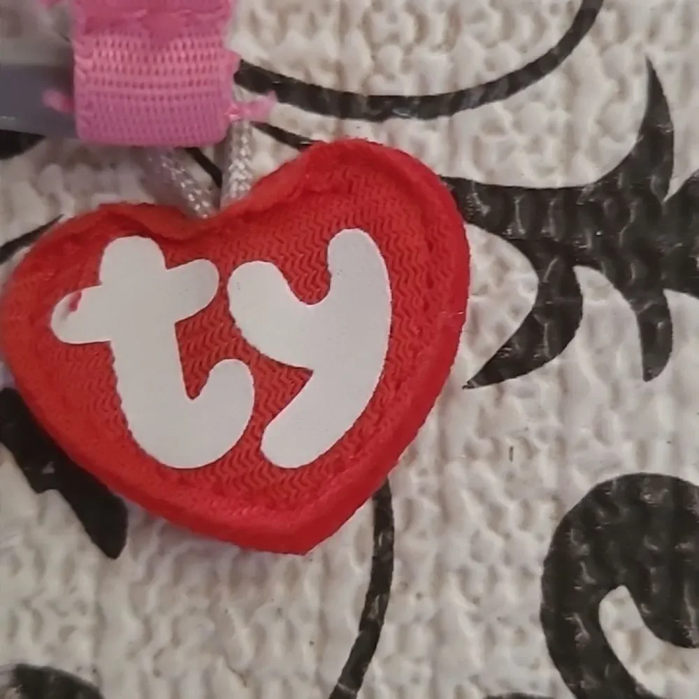 Ty Gear Cat Plush Purse with Pink Bow